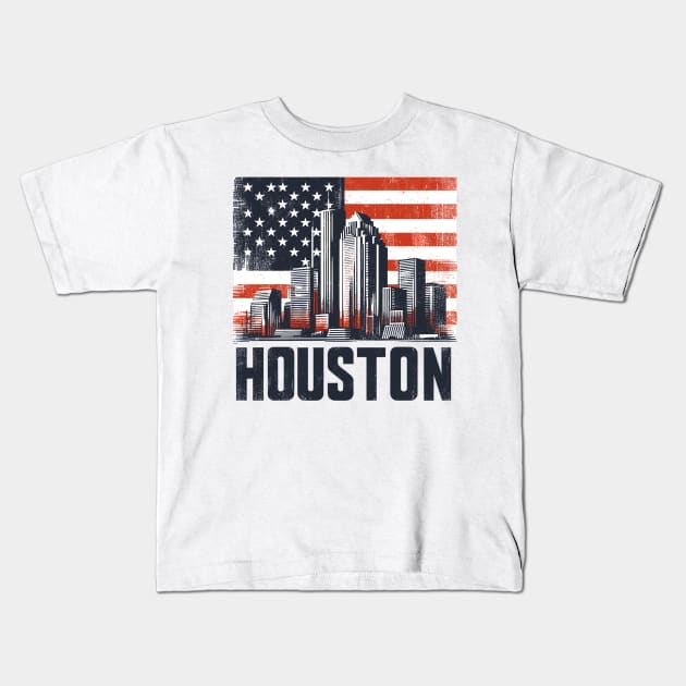 Houston Kids T-Shirt by Vehicles-Art